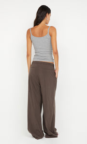 Kody Rib Tank in Grey Marle by Bec + Bridge