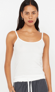 Kody Rib Tank in Ivory by Bec + Bridge