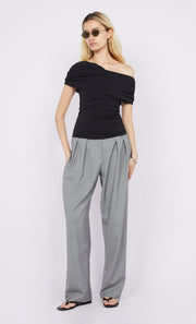 Larsen Drape Top in Black by Bec + Bridge