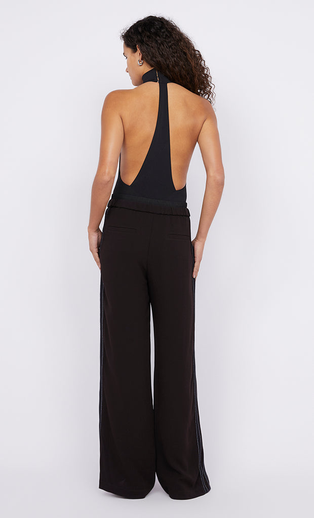 Larsen Racer Bodysuit in Black by Bec + Bridge