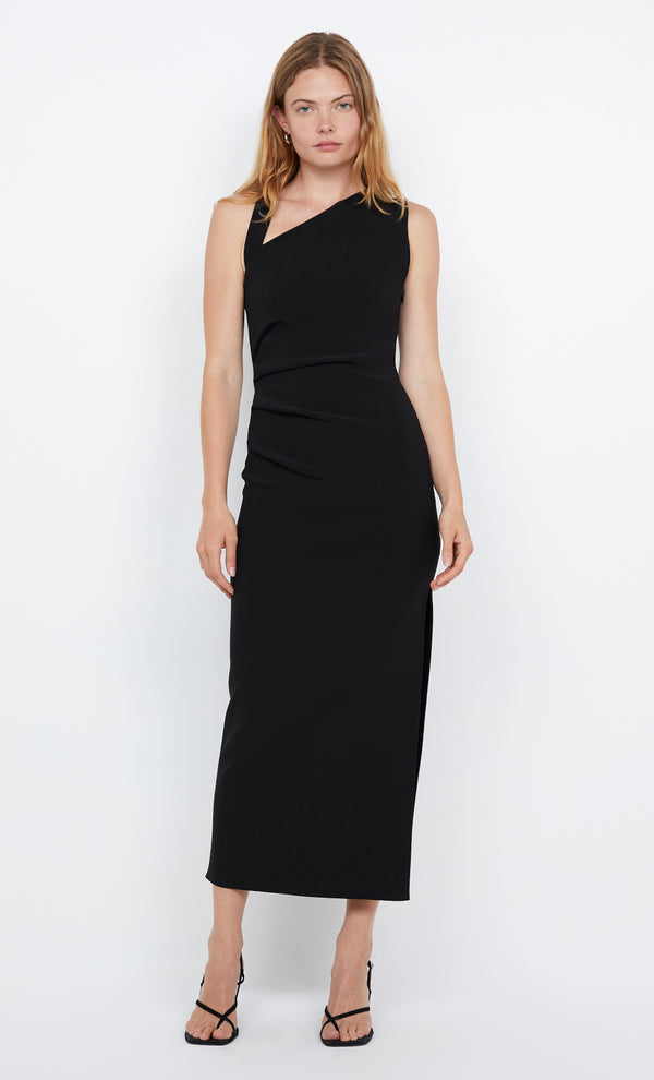 Letty Midi Dress in Black by Bec + Bridge