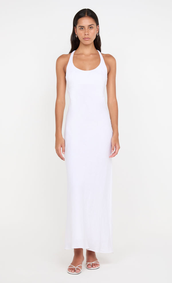 Luca Crossover Dress in White by Bec + Bridge