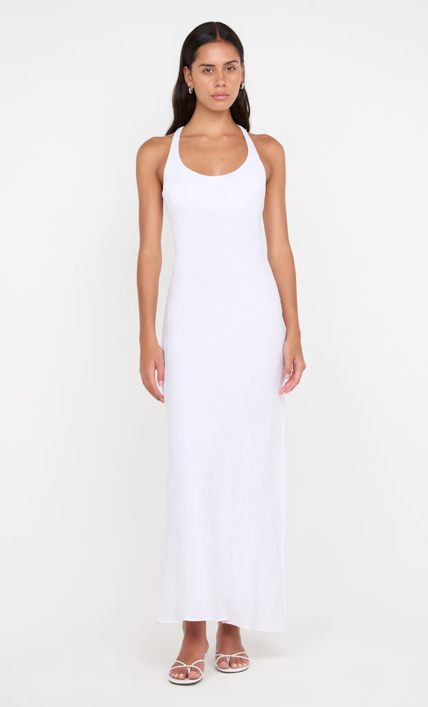 Luca Crossover Dress in White by Bec + Bridge