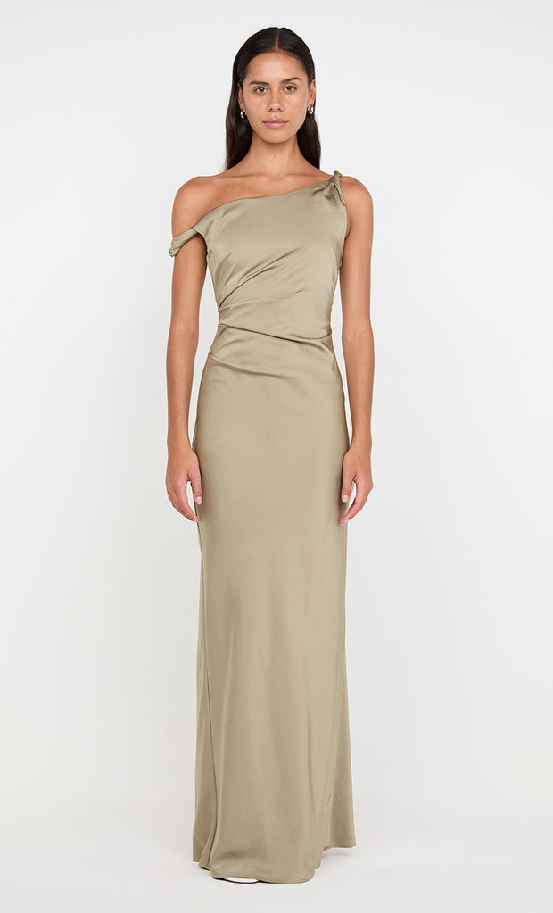 Lunetta Twist Strap Dress in Sage by Bec + Bridge