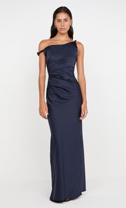 Lunetta Twist Strap Dress in Ink by Bec + Bridge Bridesmaid