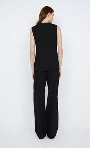 MANA STRAIGHT LEG PANT - BLACK