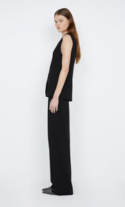 MANA STRAIGHT LEG PANT - BLACK