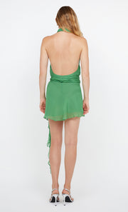 Maresca Halter Mini Dress in Green Apple by Bec + Bridge