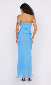 Maresca Strapless Dress in Azure by Bec + Bridge