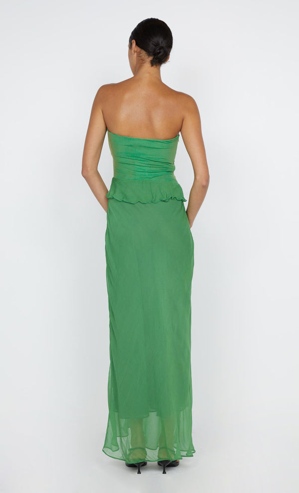 Maresca Strapless Dress in Green Apple by Bec + Bridge