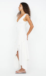 Marnie Asym Dress in White by Bec + Bridge