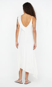 Marnie Asym Dress in White by Bec + Bridge