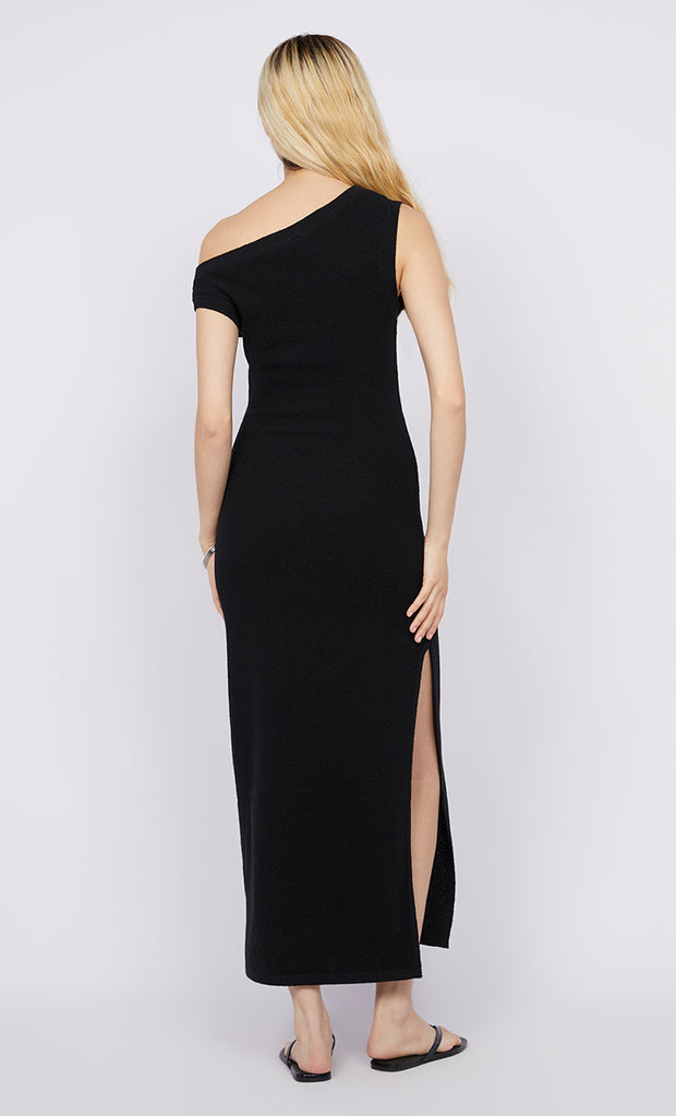 Martha Asym Maxi Dress in Black by Bec + Bridge