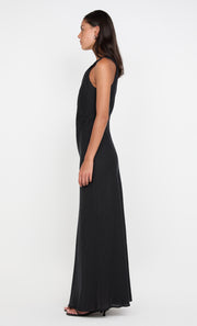 Melanie Asym Maxi Dress in Black by Bec + Bridge