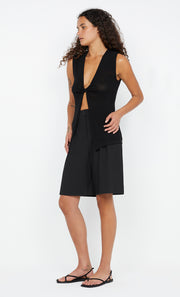 Milla Twist Knit Tank Top in Black by Bec + Bridge