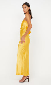 Moon Dance Strapless Dress in Mango by Bec + Bridge