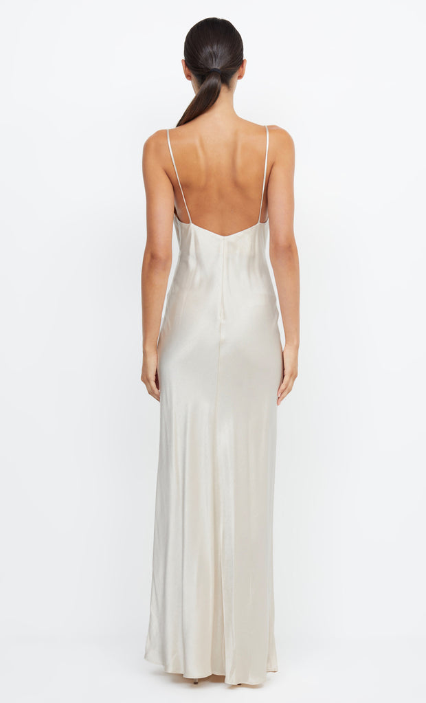 Moon Dance V Maxi Dress in Sand Off White Bridal Bridesmaid Dress by Bec + Bridge