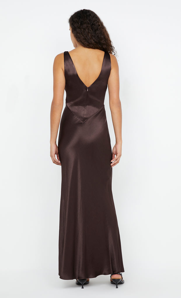 Moon Dance Verona Dress in Dark Chocolate by Bec + Bridge