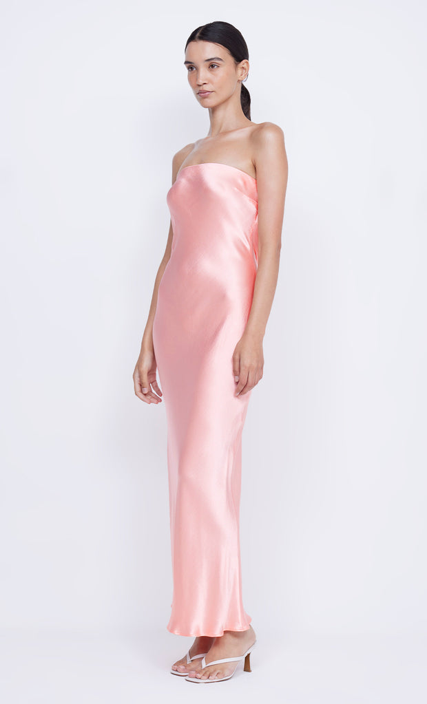 Moon Dance Strapless Dress in coral by Bec + Bridge