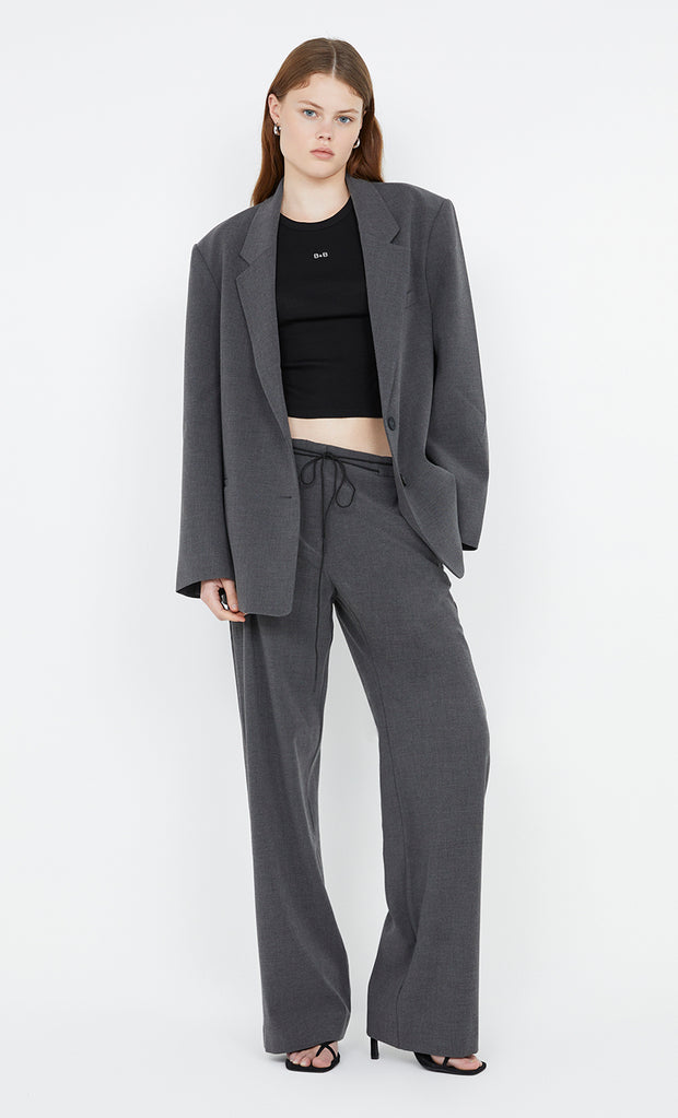 Naida Blazer in Charcoal by Bec + Bridge