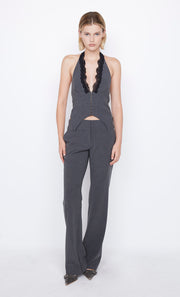 Naida Halter Top in Charcoal by Bec + Bridge