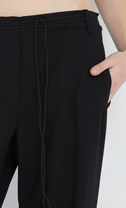 Naida Straight leg pant in black by Bec + Bridge