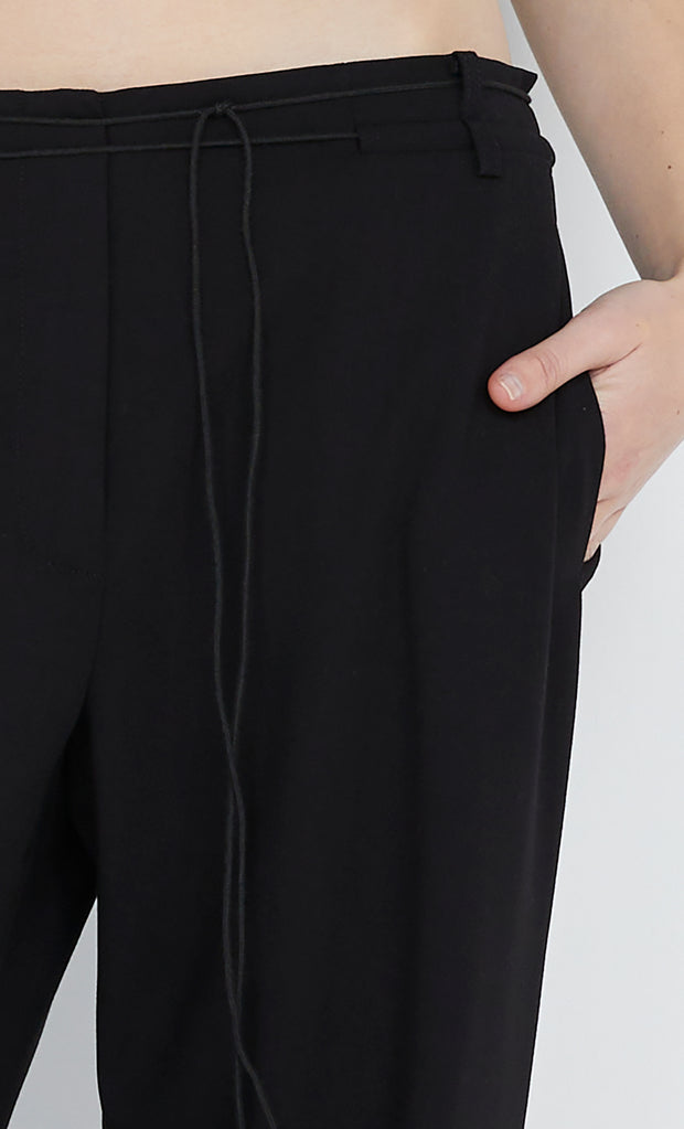 Naida Straight leg pant in black by Bec + Bridge