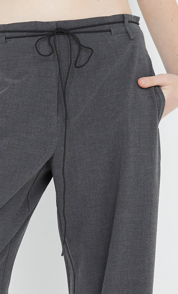 NAIDA STRAIGHT LEG PANT - CHARCOAL