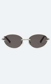 Neo Sunglasses in Chrome and Black by Bec + Bridge