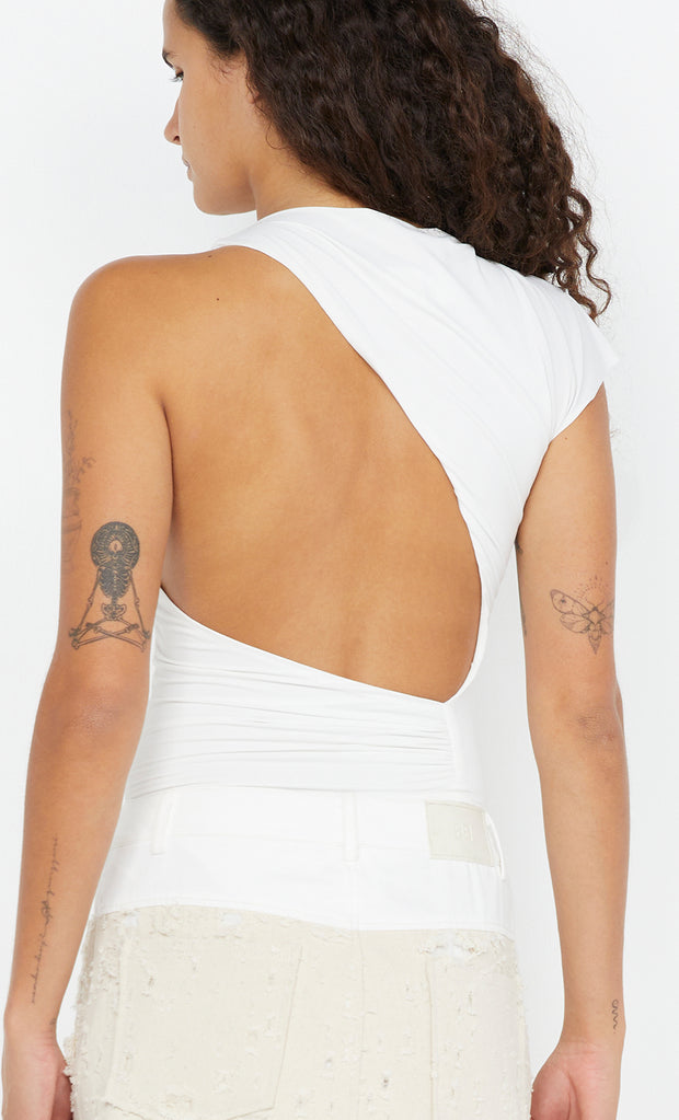 NESSIE BODYSUIT - WHITE