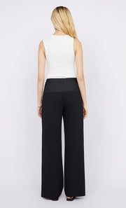 Ninah Yoke Pant in Black by Bec + Bridge