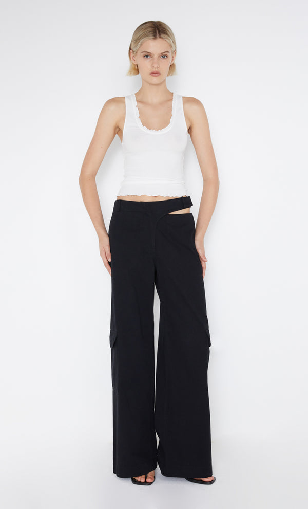 Phoenix Pant in black by Bec+Bridge 