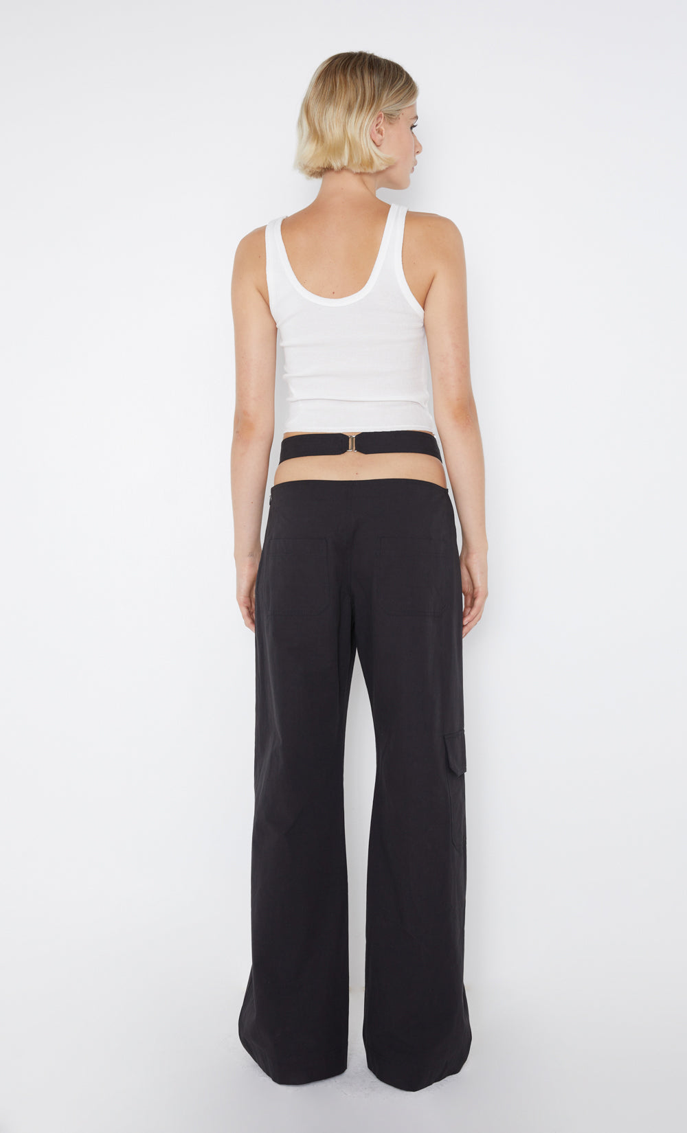 RAYLIE CARGO PANT - BLACK – BEC + BRIDGE US