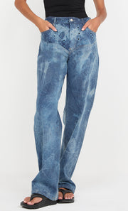 ROYCE YOKE JEAN - DISTRESSED INDIGO