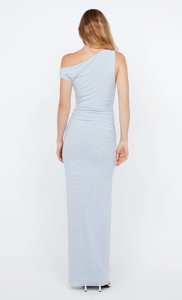 Sania Asym Maxi Dress in Ice Blue by Bec + Bridge