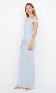 Sania Asym Maxi Dress in Ice Blue by Bec + Bridge