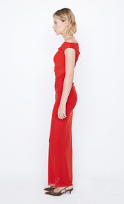 Sania Asym Dress in Rouge by Bec + Bridge