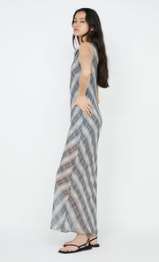 Seanna Boatneck Dress in Storm Check by Bec + Bridge