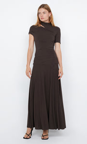 Seraphina Asym Maxi Dress in Twig by Bec + Bridge