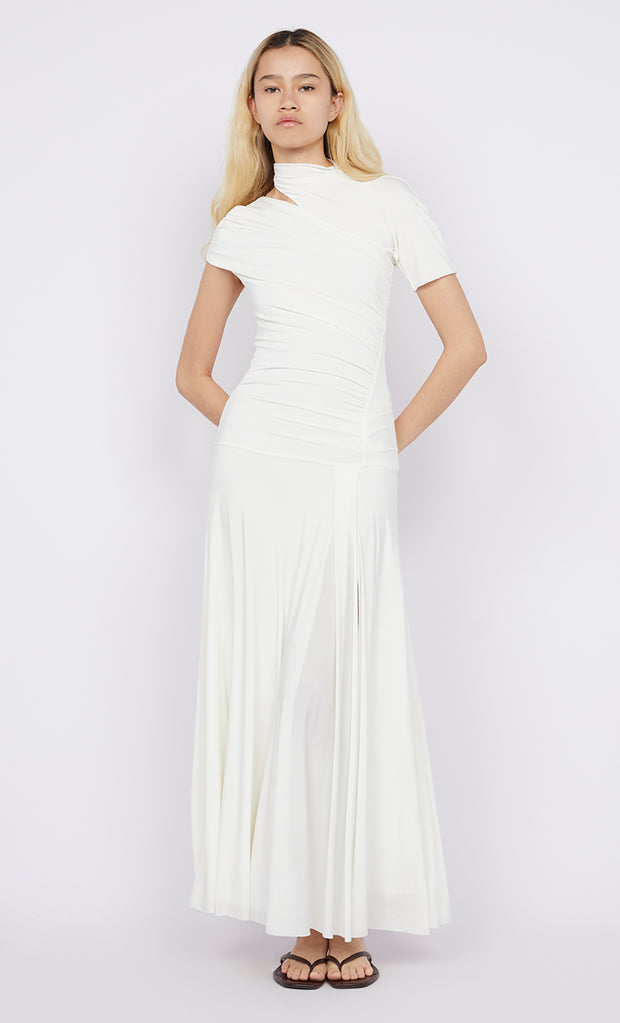 Seraphina Asym Dress in White by Bec + Bridge