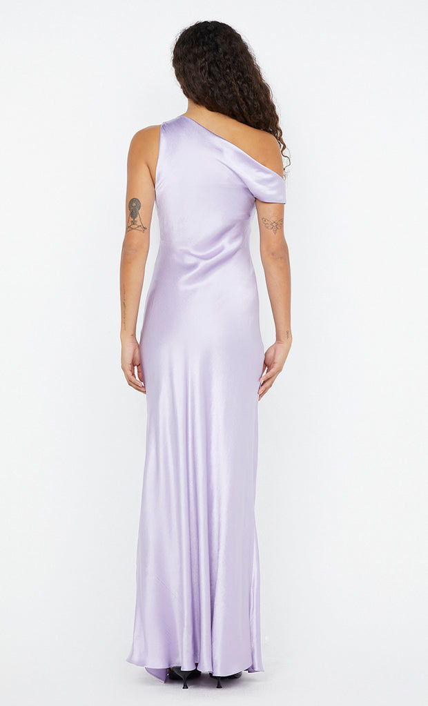 SOL ASYM DRESS - LILAC