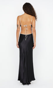 Sol Tie Maxi Dress in Black by Bec + Bridge