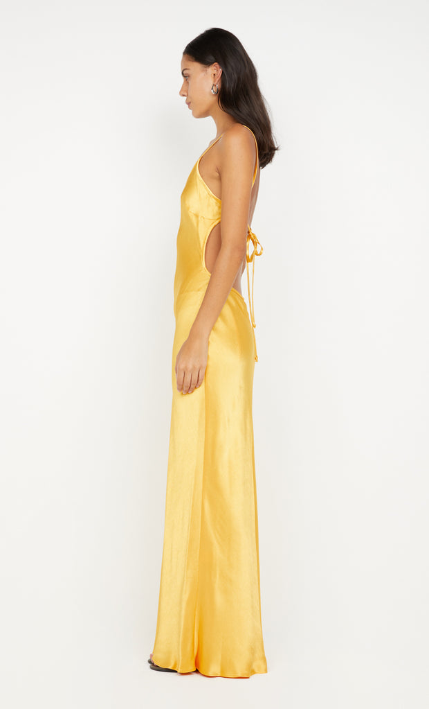 SOL TIE MAXI DRESS - MANGO