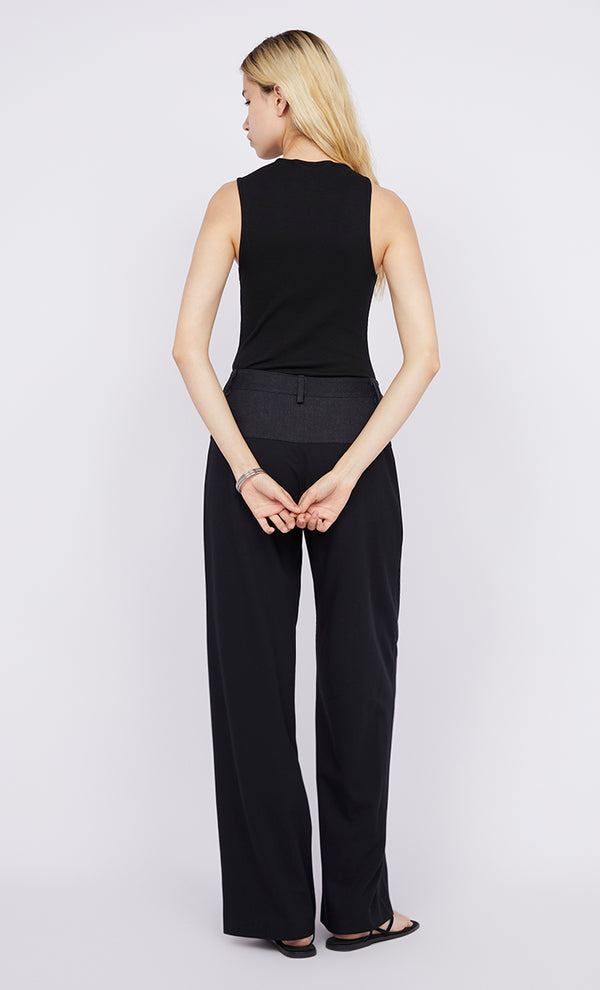 Sola Asym Top in Black by Bec + Bridge