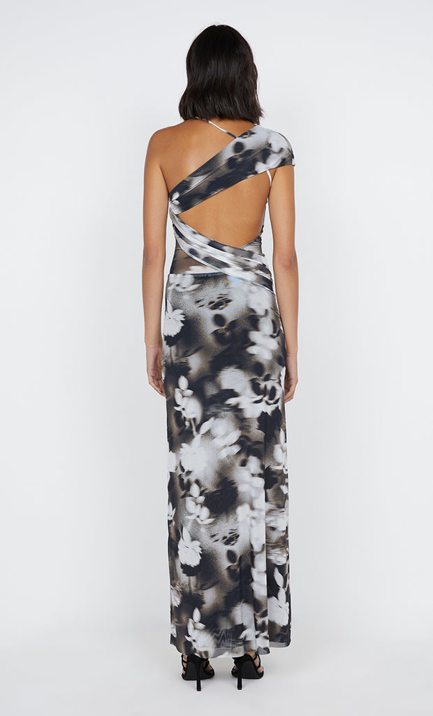 Solene Asyn Dress in Dark Blurred Floral by Bec + Bridge