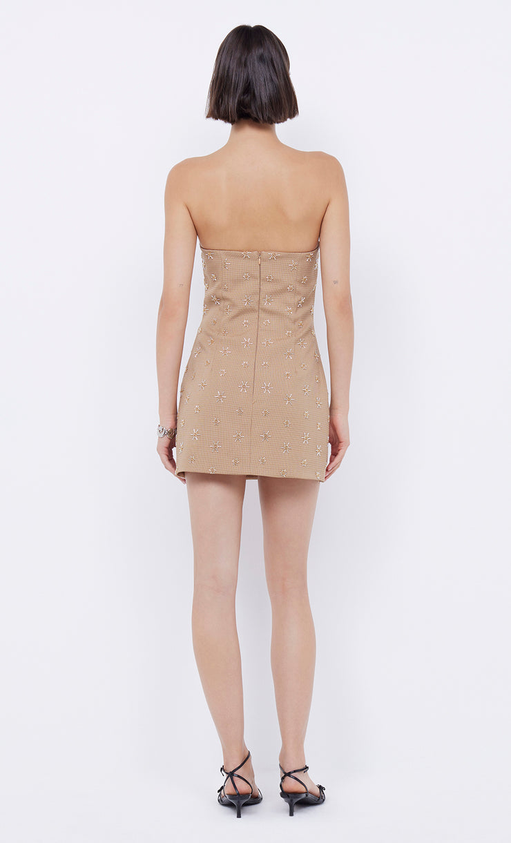 Sunseeker Mini Dress in Golden by Bec + Bridge