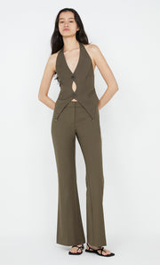 TERI BOOTLEG PANT - OLIVE