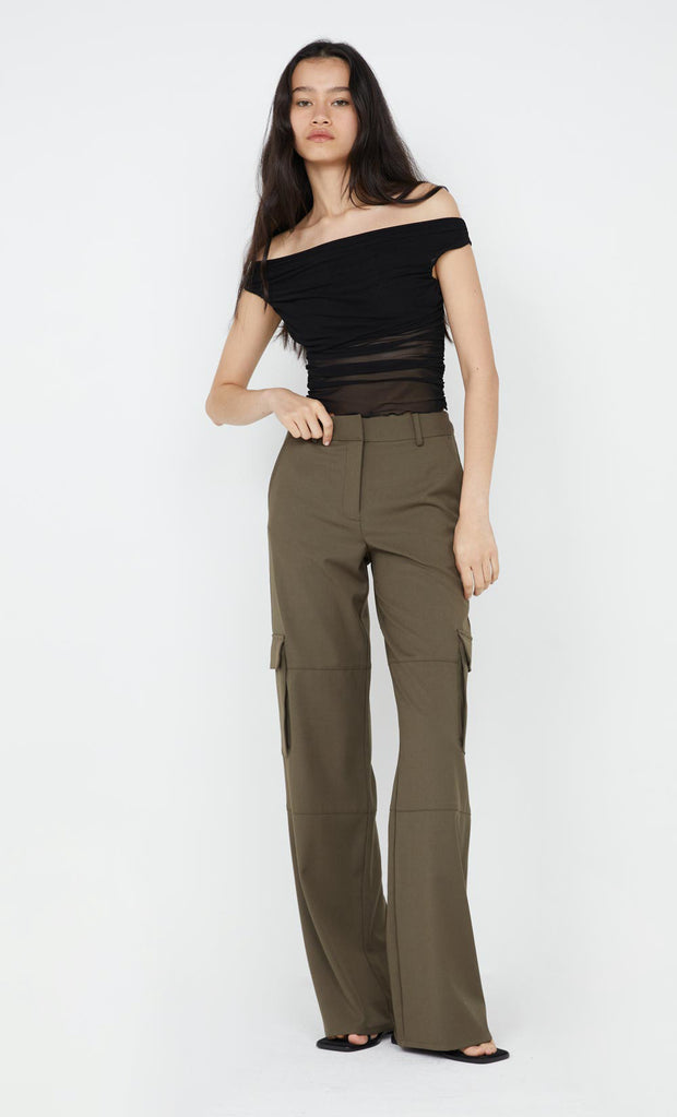 Teri Pocket Pant in olive by Bec + Bridge