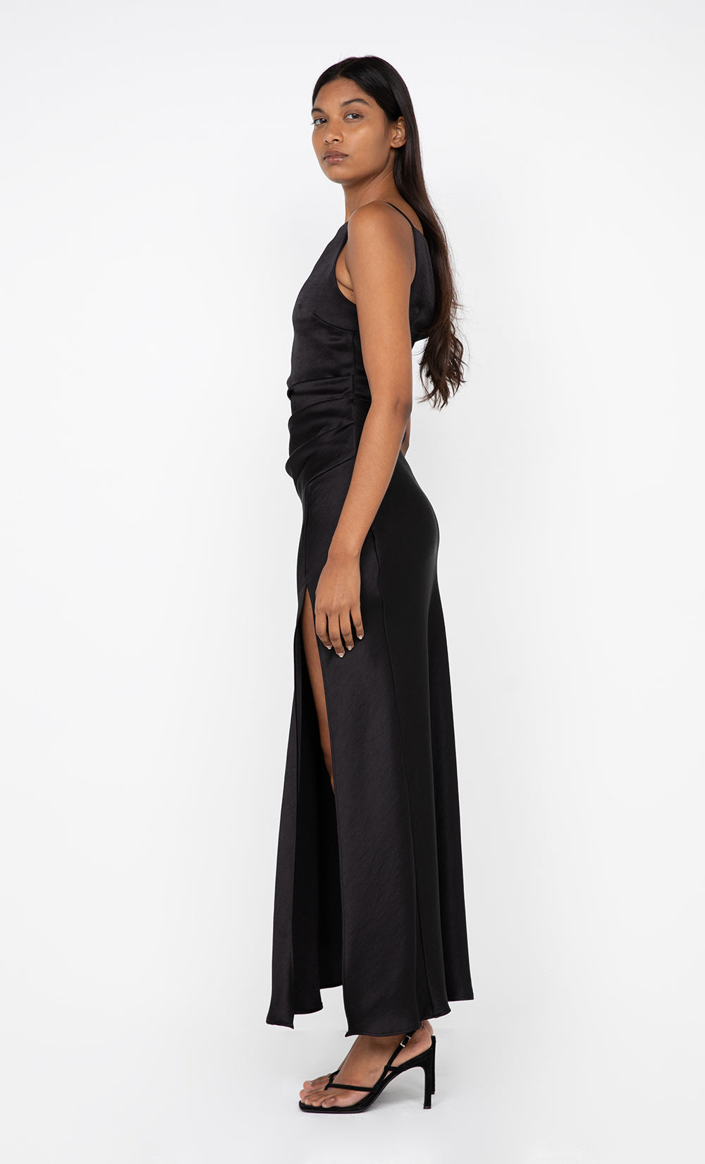 the dreamer maxi dress black 380.00