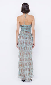 Twiggy Frill Maxi Dress in Juniper Floral by Bec + Bridge